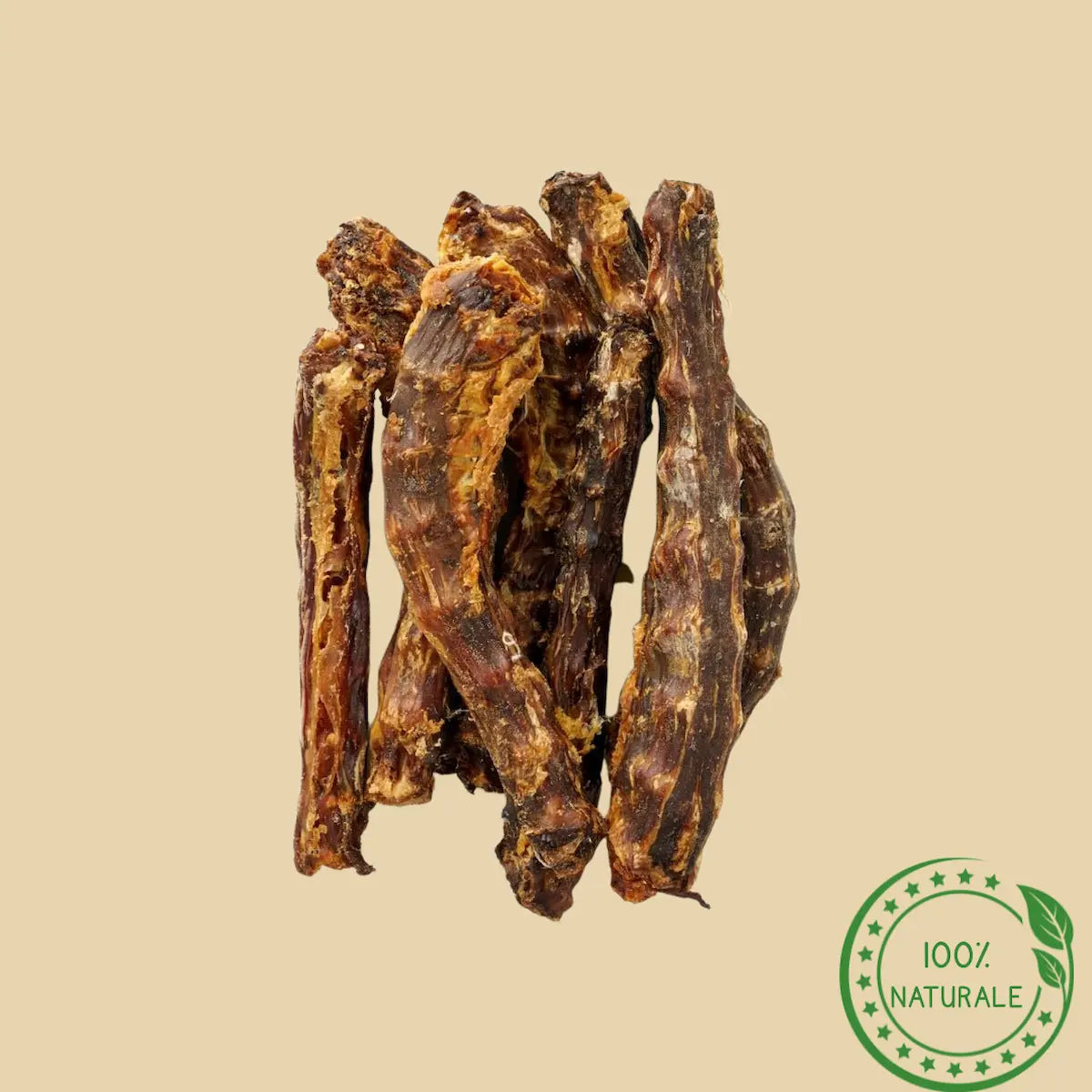 Colli d’Anatra Essiccati per Cani 100% Naturali