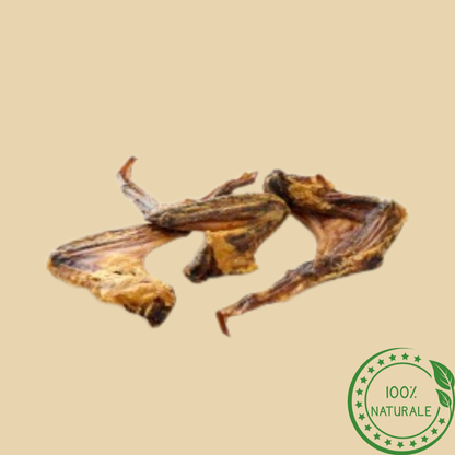Ali d'Oca Naturali Essiccate per Cani