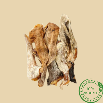 Orecchie di Agnello con Pelo – Snack Naturale per Cani