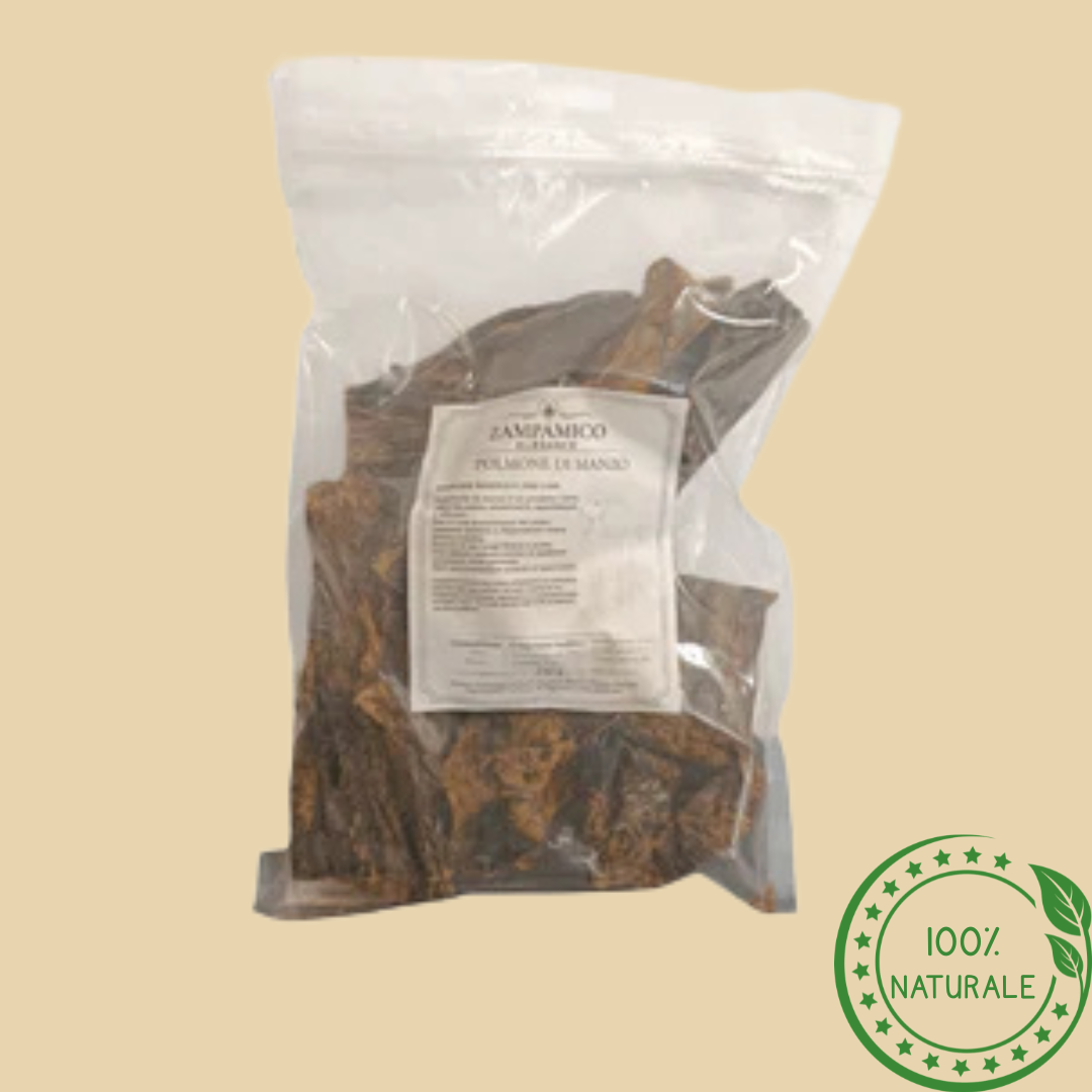 Polmone di Manzo Naturale per Cani – Snack Proteico e Leggero