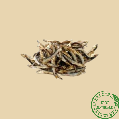 Spratti Essiccati per Cani 100% Naturali – Snack di Pesce Ricco di Omega 3