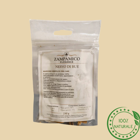Tendini di Vitello Essiccati – Snack Naturale per Cani Proteico e Masticativo