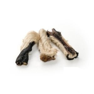 Strisce di Pelle Bovina Essiccata con Pelo – Snack Masticativo Naturale per Digestione e Igiene Dentale per cani - ZampAmico