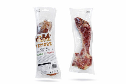 Osso di Prosciutto Stagionato Naturale per Cani – Snack Dentale 100% Naturale per cani - ZampAmico