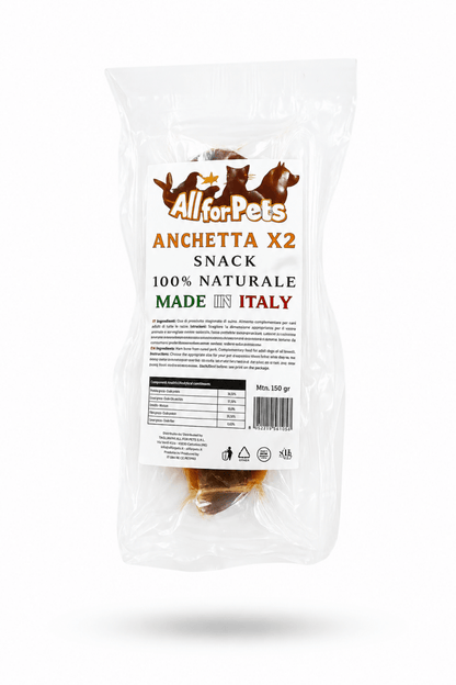 Anchetta – Snack Naturale per Cani Made in Italy per cani - ZampAmico