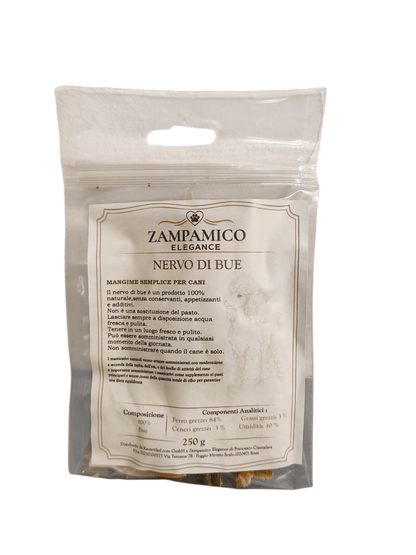 Tendini di Vitello Essiccati – Snack Naturale per Cani Proteico e Masticativo per cani - ZampAmico