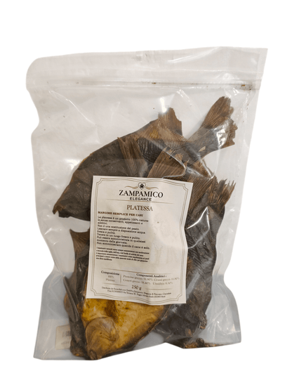 Platessa Essiccata per Cani – Snack Naturale Ricco di Proteine e Omega - 3 per cani - ZampAmico